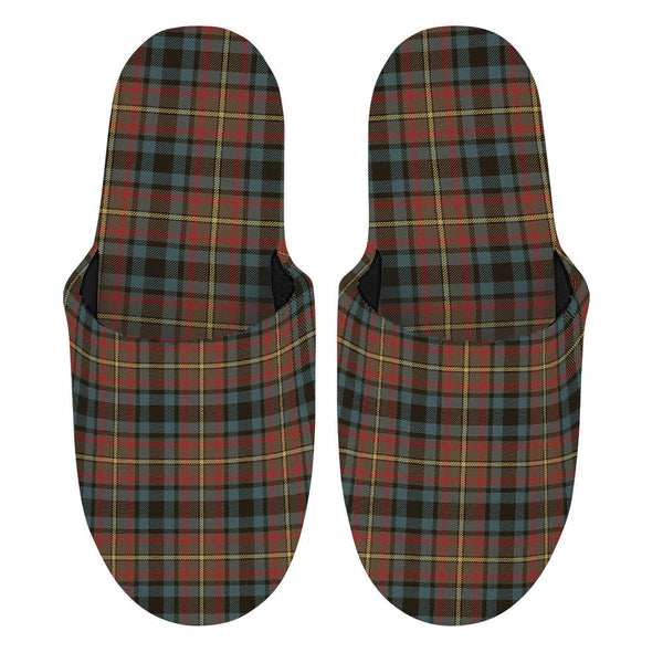 MacLeish Weathered Clan Badge Tartan Mop Slippers