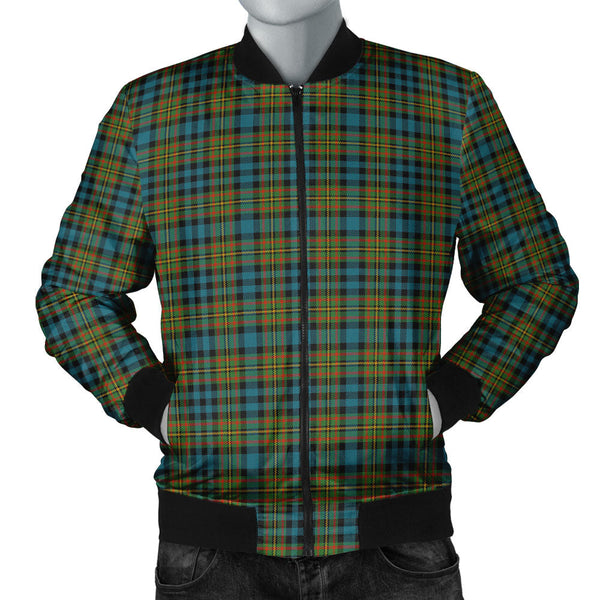 MacLellan Ancient Clan Badge Tartan Bomber Jacket