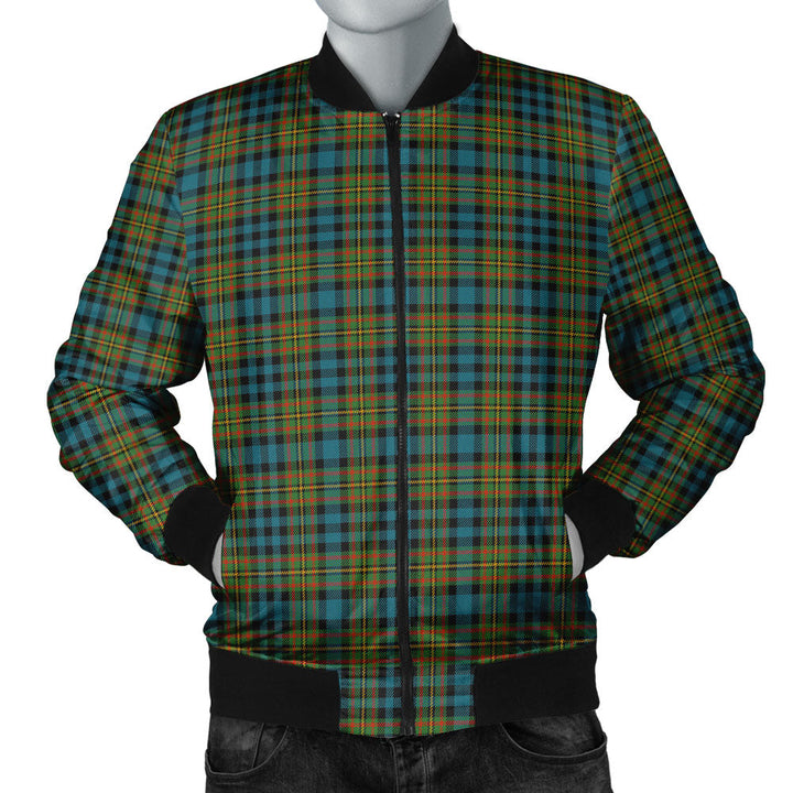 MacLellan Ancient Clan Badge Tartan Bomber Jacket