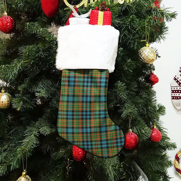 MacLellan Ancient Clan Badge Tartan Christmas Stocking