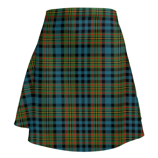 MacLellan Ancient Clan Badge Tartan Flared Skirt