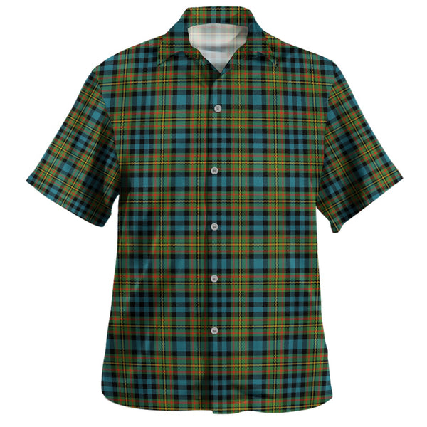 MacLellan Ancient Clan Badge Tartan Hawaiian Shirt