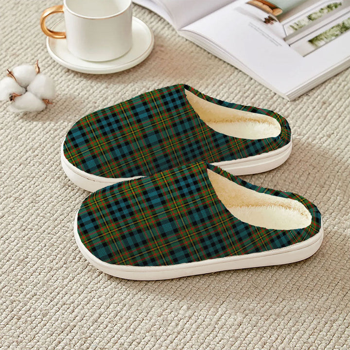 MacLellan Ancient Clan Badge Tartan Plush Slipper