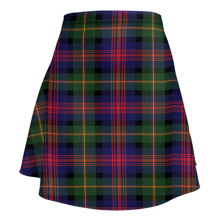 MacLennan Clan Badge Tartan Flared Skirt