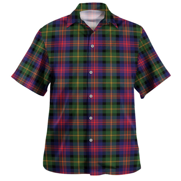 MacLennan Clan Badge Tartan Hawaiian Shirt