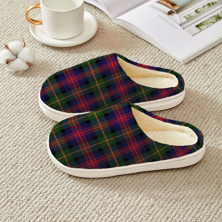 MacLennan Clan Badge Tartan Plush Slipper