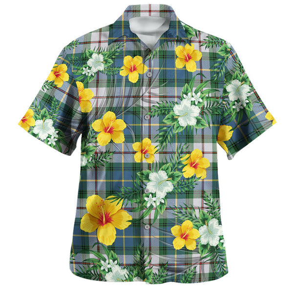 MacLeod of California Ancient Clan Badge Tartan Hawaiian Shirt Summer Vibes Style