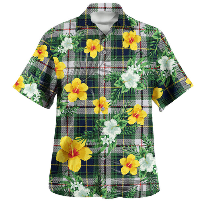 MacLeod of California Modern Clan Badge Tartan Hawaiian Shirt Summer Vibes Style
