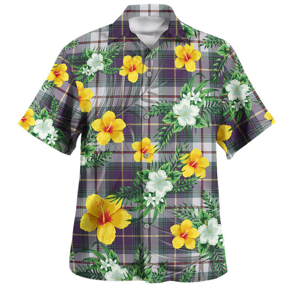 MacLeod of California Weathered Clan Badge Tartan Hawaiian Shirt Summer Vibes Style