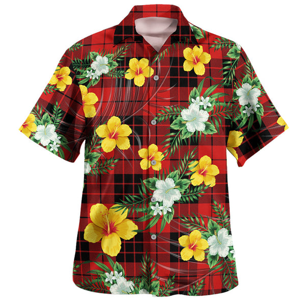 MacLeod of Raasay Modern Clan Badge Tartan Hawaiian Shirt Summer Vibes Style