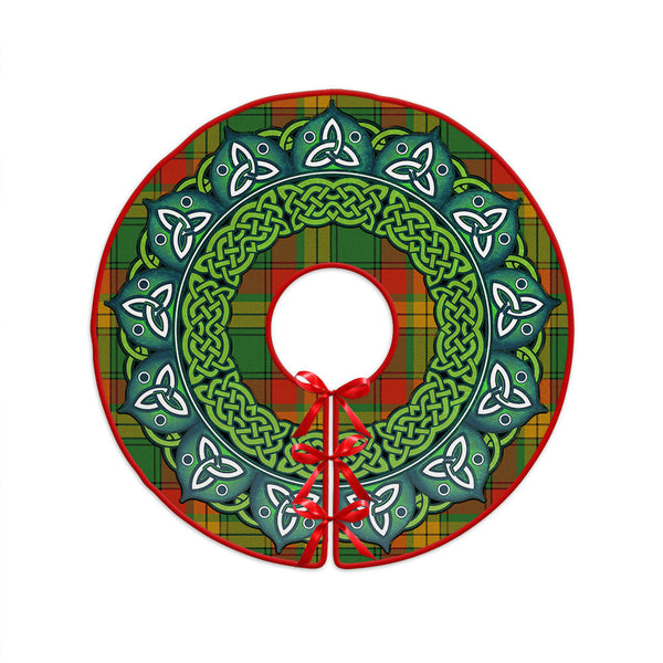 MacMillan Ancient Clan Badge Tartan Christmas Tree Skirt Heritage Holiday Decor