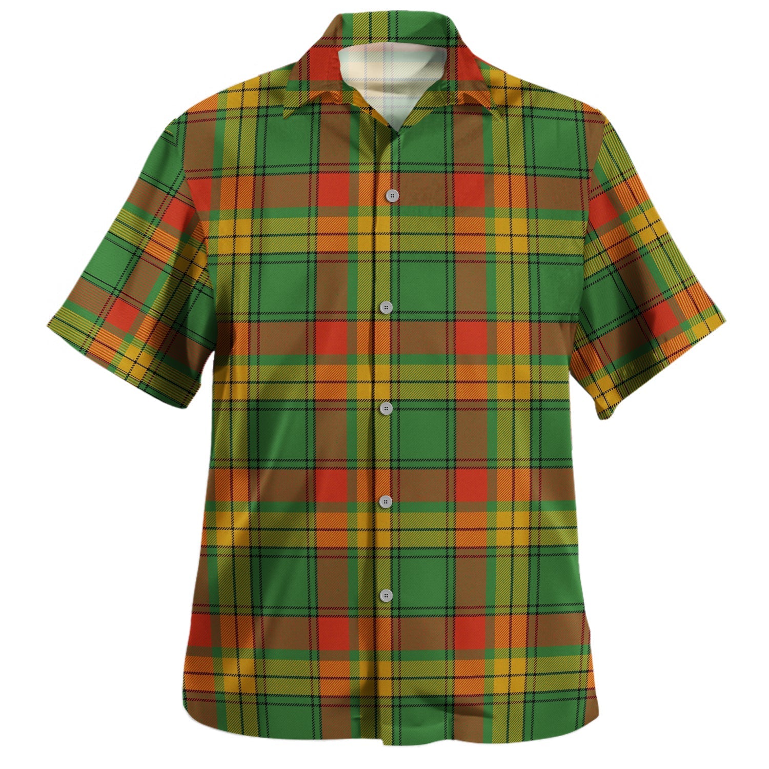 MacPherson Modern Tartan Hawaiian Shirt main image 0