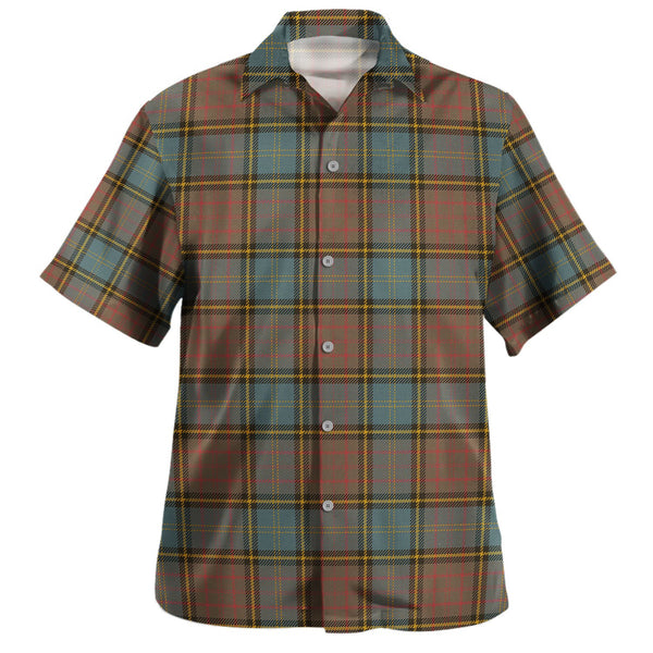 MacMillan Hunting Weathered Tartan Hawaiian Shirt