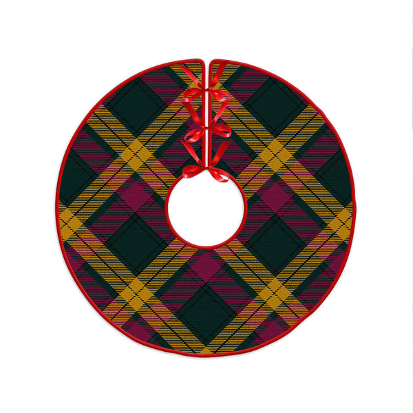 MacMillan Modern Clan Badge Tartan Christmas Tree Skirt
