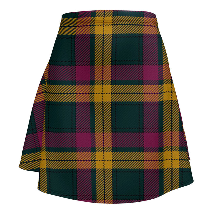 MacMillan Modern Clan Badge Tartan Flared Skirt