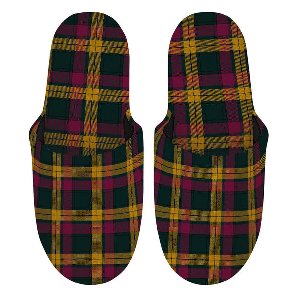MacMillan Modern Clan Badge Tartan Mop Slippers