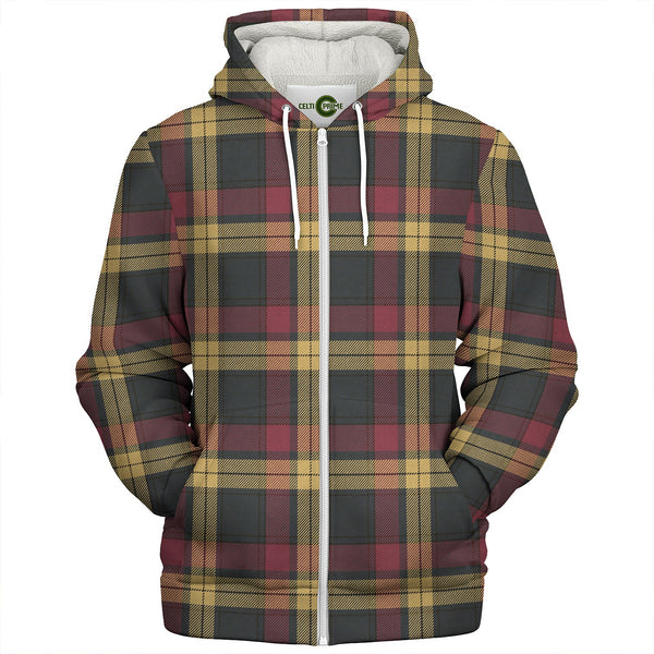 MacMillan Weathered Clan Badge Tartan Sherpa Hoodie