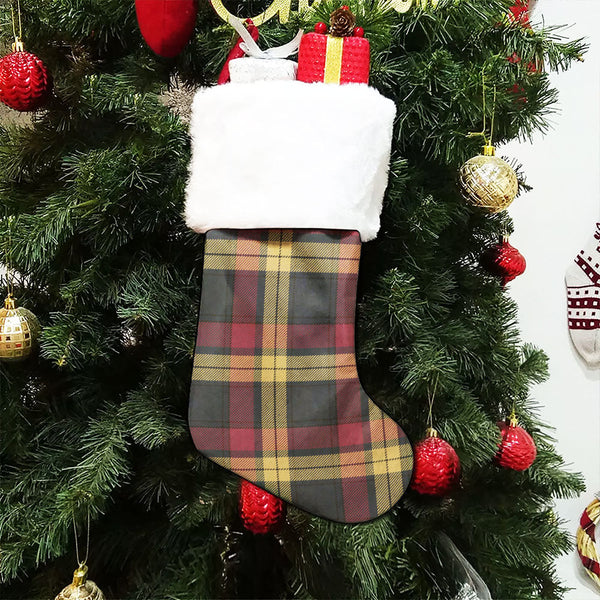 MacMillan Weathered Clan Badge Tartan Christmas Stocking