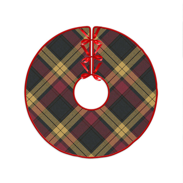MacMillan Weathered Clan Badge Tartan Christmas Tree Skirt