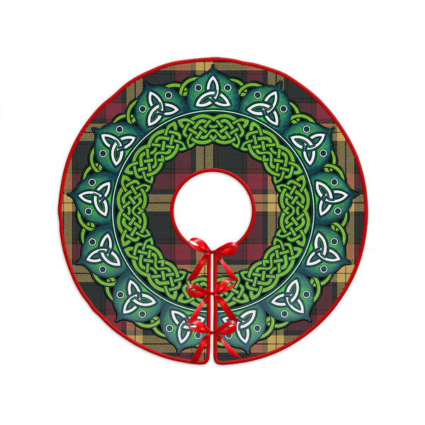 MacMillan Weathered Clan Badge Tartan Christmas Tree Skirt Heritage Holiday Decor