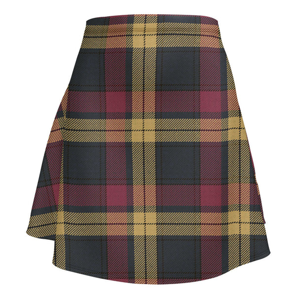 MacMillan Weathered Clan Badge Tartan Flared Skirt