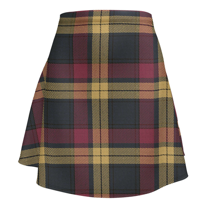 MacMillan Weathered Clan Badge Tartan Flared Skirt