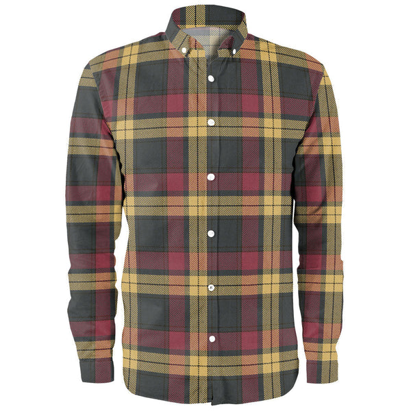 MacMillan Weathered Clan Badge Tartan Long Sleeve Shirt
