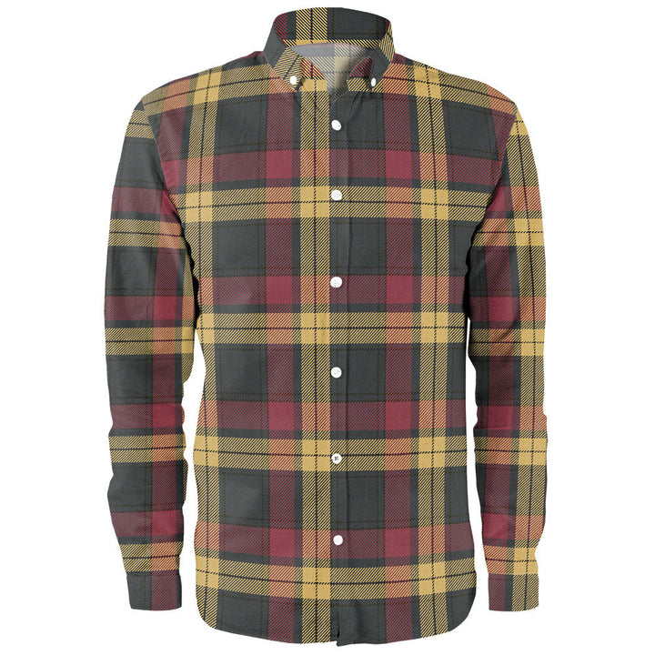 MacMillan Weathered Clan Badge Tartan Long Sleeve Shirt