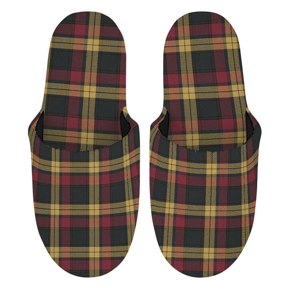 MacMillan Weathered Clan Badge Tartan Mop Slippers
