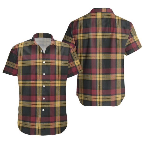 MacMillan Weathered Clan Badge Tartan Short Sleeve Shirt