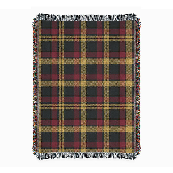 MacMillan Weathered Clan Badge Tartan Woven Blanket