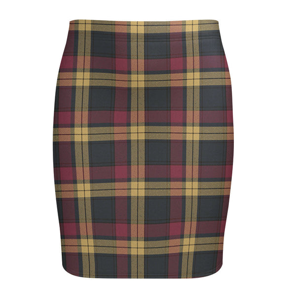 MacMillan Weathered Tartan Fitted Skirt