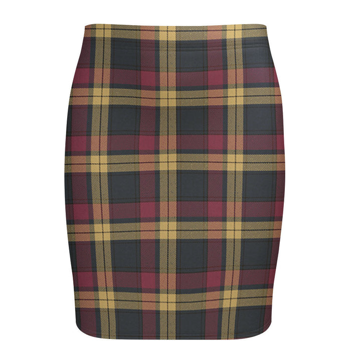 MacMillan Weathered Tartan Fitted Skirt