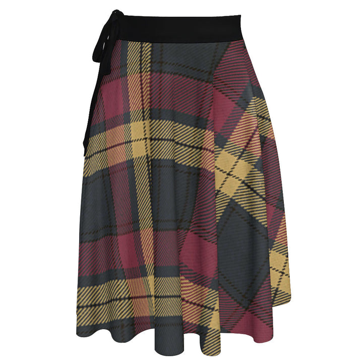 MacMillan Weathered Tartan Wrap Skirt