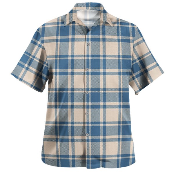 MacMugen Modern Tartan Hawaiian Shirt
