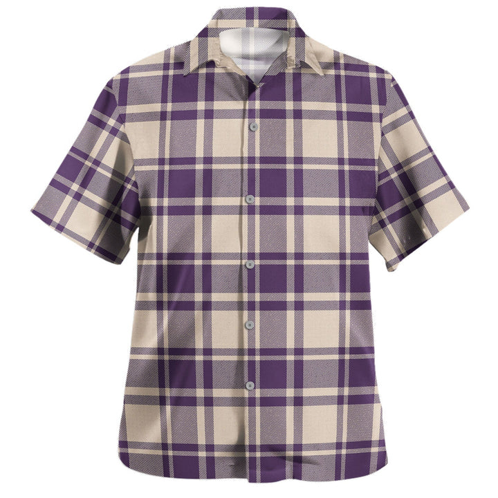 MacMugen Weathered Tartan Hawaiian Shirt