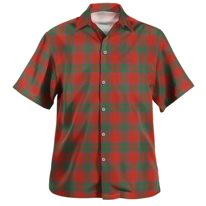 MacNab Ancient Clan Badge Tartan Hawaiian Shirt