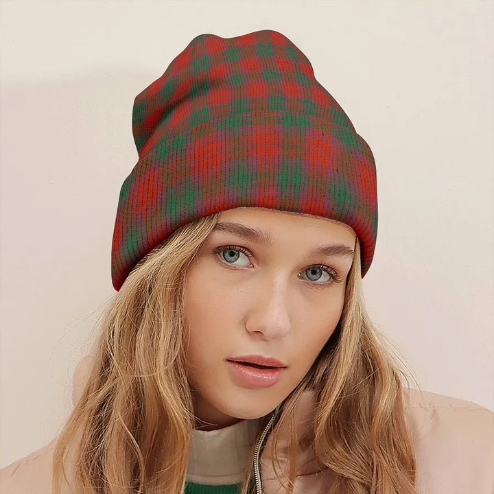 MacNab Ancient Clan Badge Tartan Knitted Beanie