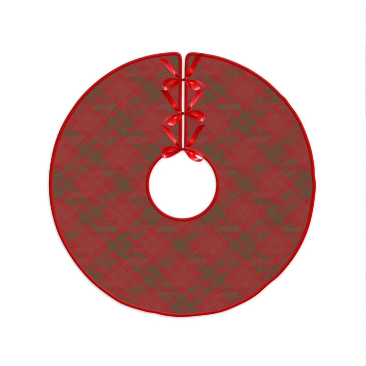 MacNab Weathered Clan Badge Tartan Christmas Tree Skirt