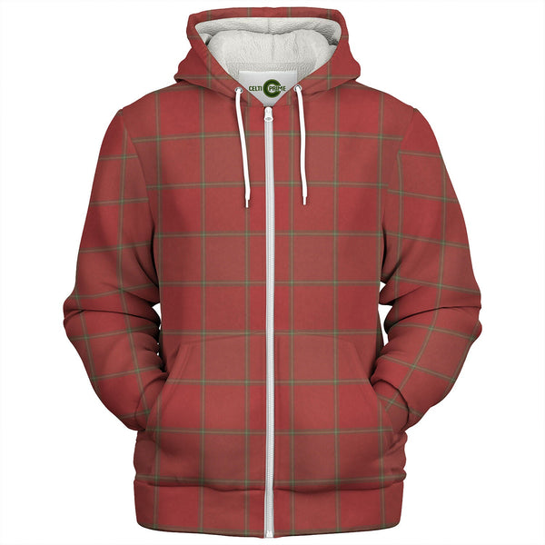 MacNab (Wilsons) -Real MacNab- Weathered Tartan Sherpa Hoodie
