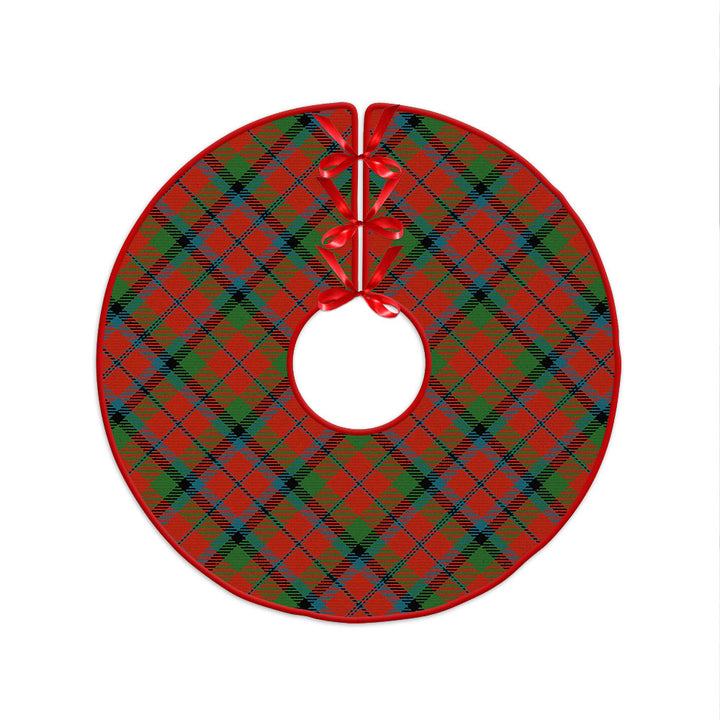 MacNaughton Ancient Clan Badge Tartan Christmas Tree Skirt