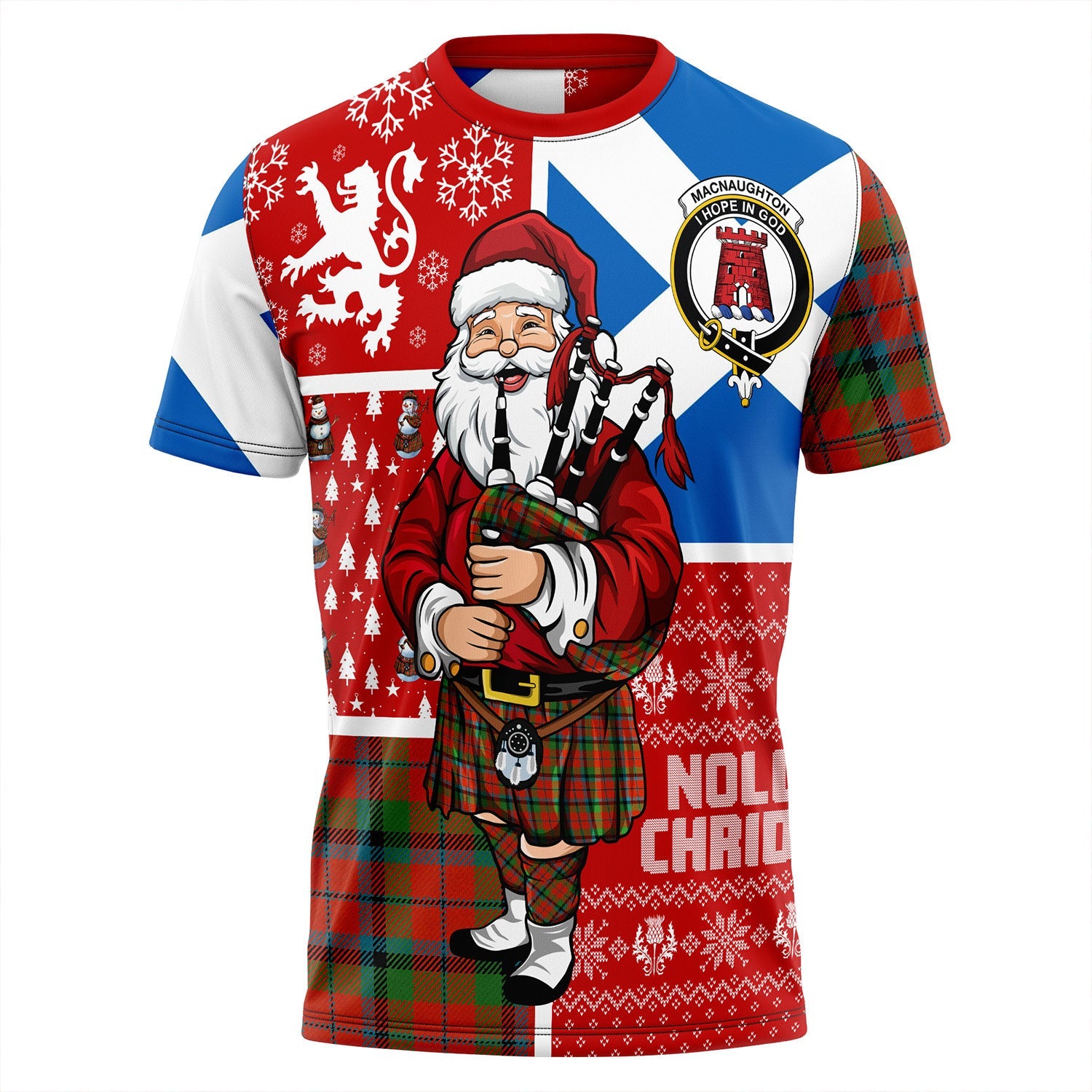 Macnaughton Hunting Tartan T-Shirt