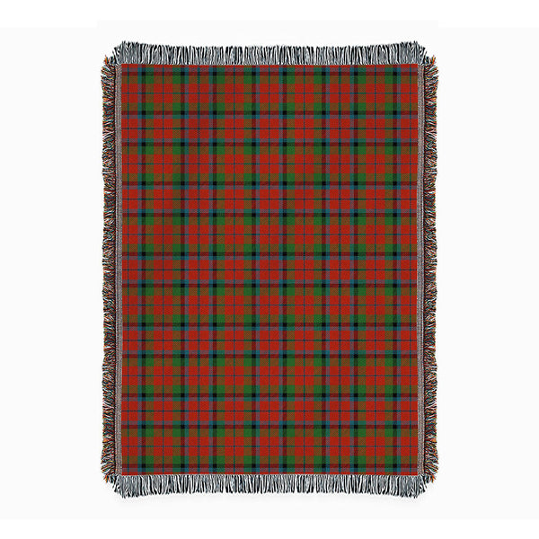MacNaughton Ancient Clan Badge Tartan Woven Blanket