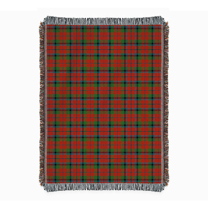 MacNaughton Ancient Clan Badge Tartan Woven Blanket