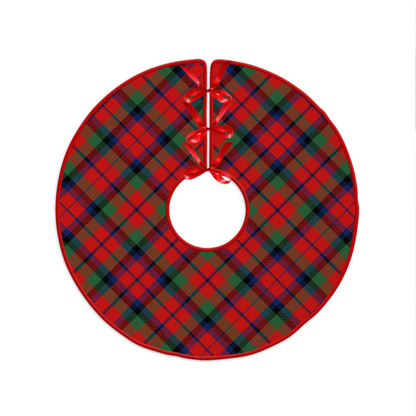 MacNaughton Modern Clan Badge Tartan Christmas Tree Skirt