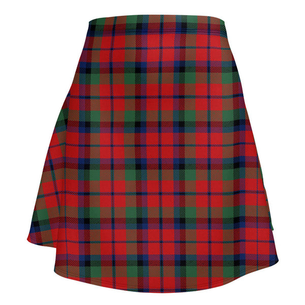 MacNaughton Modern Clan Badge Tartan Flared Skirt