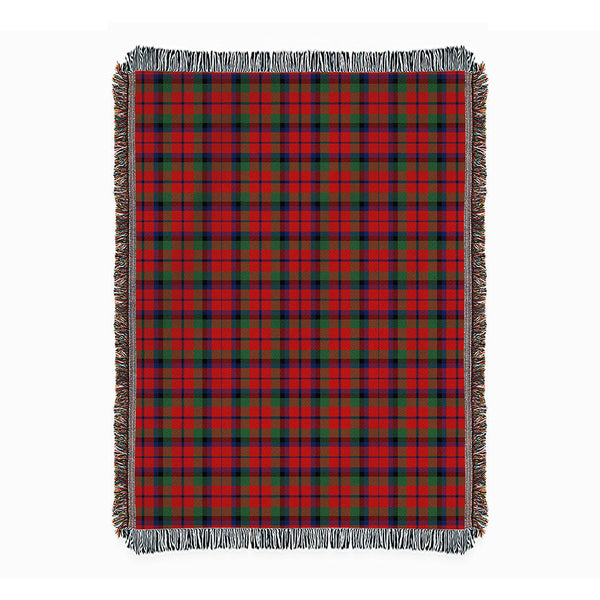 MacNaughton Modern Clan Badge Tartan Woven Blanket