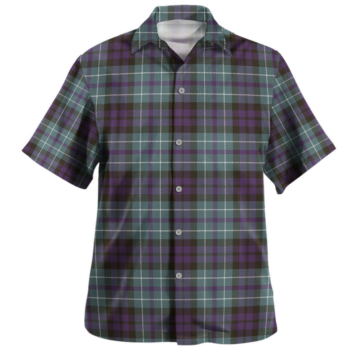 MacNeil of Colonsay (MacNeil of Barra of Colonsay) Weathered Clan Badge Tartan Hawaiian Shirt