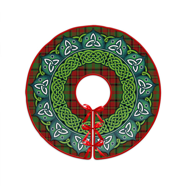 MacNeish Modern Clan Badge Tartan Christmas Tree Skirt Heritage Holiday Decor