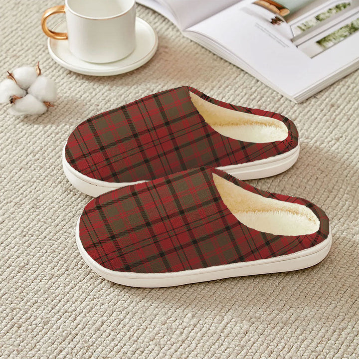 MacNeish Weathered Clan Badge Tartan Plush Slipper